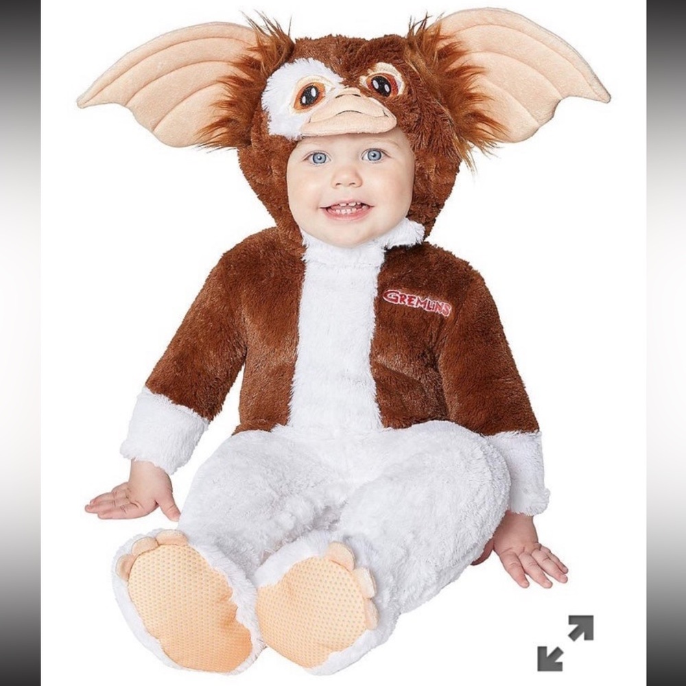 Gremlin Gizmo infant costume size 6-12 months